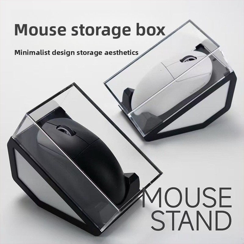 Desk Setup Design - Mouse Storage Box Minimalist Design Personality