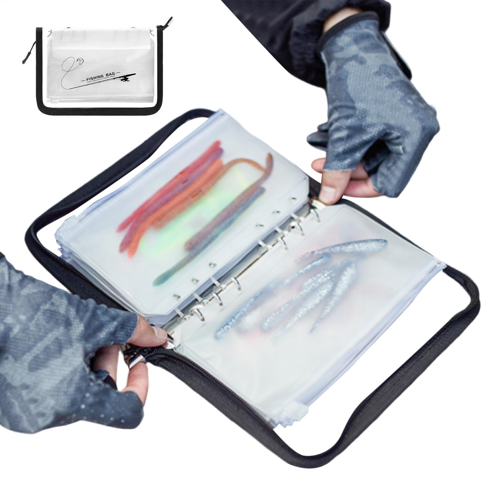 Ring Binder Box - Bait Bag 10Page Pvc Ring-Binder Clear