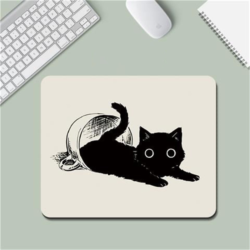 Desk Setup Desk - Mouse Mat Cat Mause Pad Cute