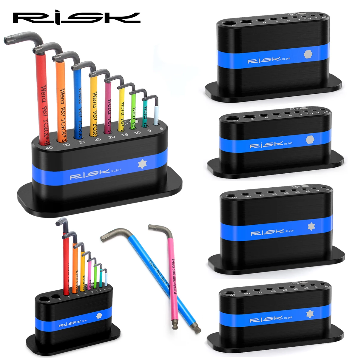 Desk Setup Organization - Risk Bicycle Allen Key Storage Rack