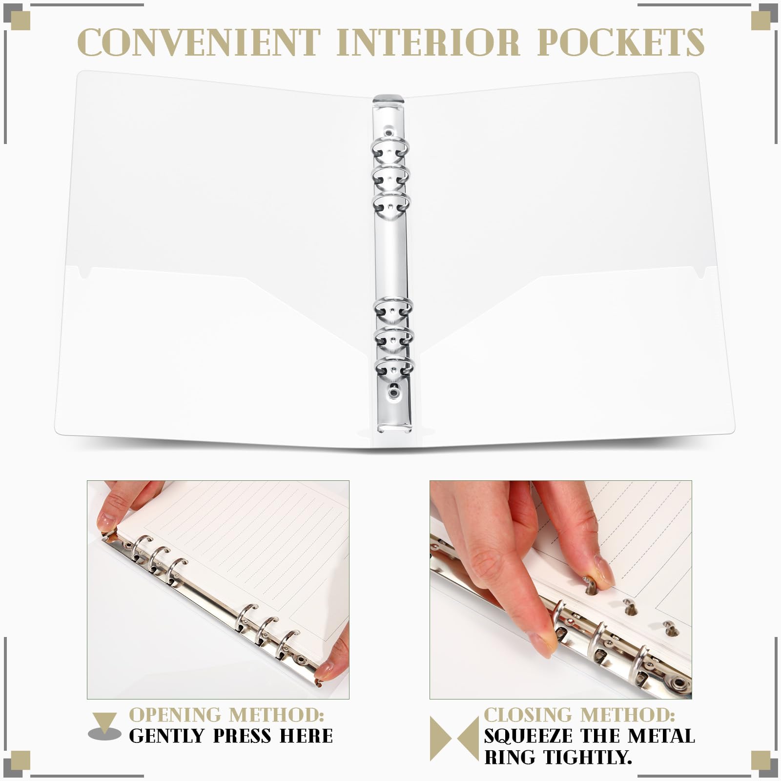 175-Page Capacity Ringed Binde - Ring Binder Box reseña y precio
