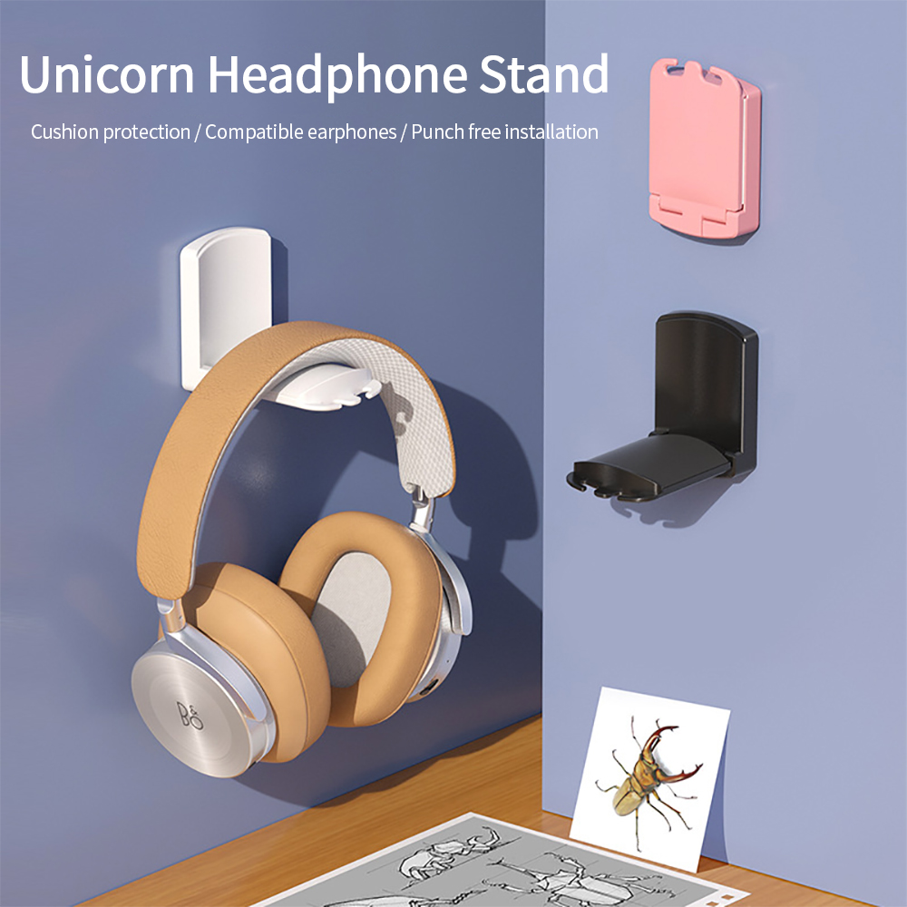 Folding Headset Stand Holder G - Headphone Hook Under reseña y precio