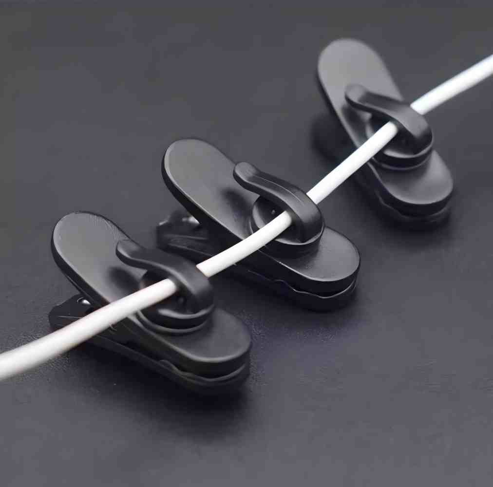 10pcs Rotating Earphone Cable  - Headphone Hook Under reseña y precio