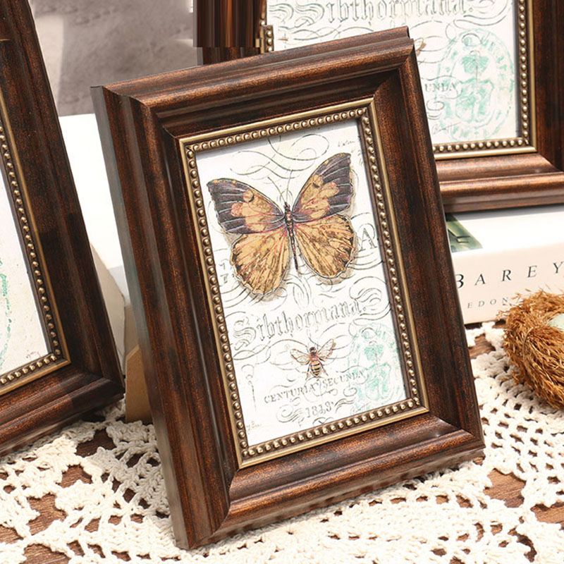 Retro Style Home Photo Frame S - Desk Setup Photo reseña y precio