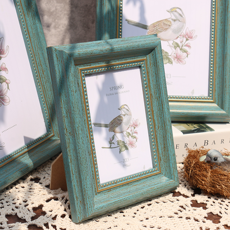 Retro Style Home Photo Frame S - Desk Setup Photo reseña y precio