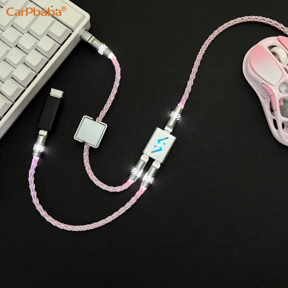 Customized Luminous Gaming Typ - Desk Setup Usb Hub reseña y precio