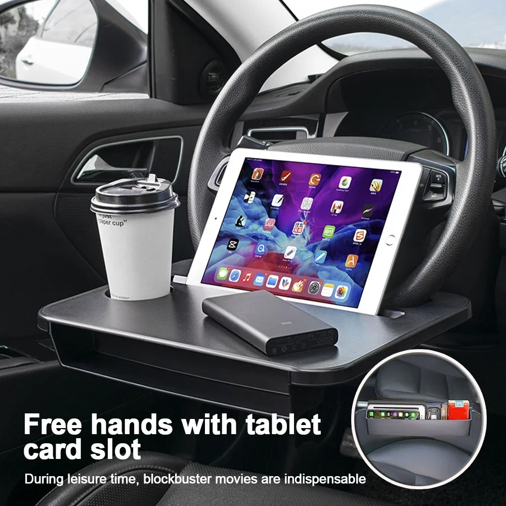 Multi-used Car Tray Laptop Des - Desk Setup Organization reseña y precio