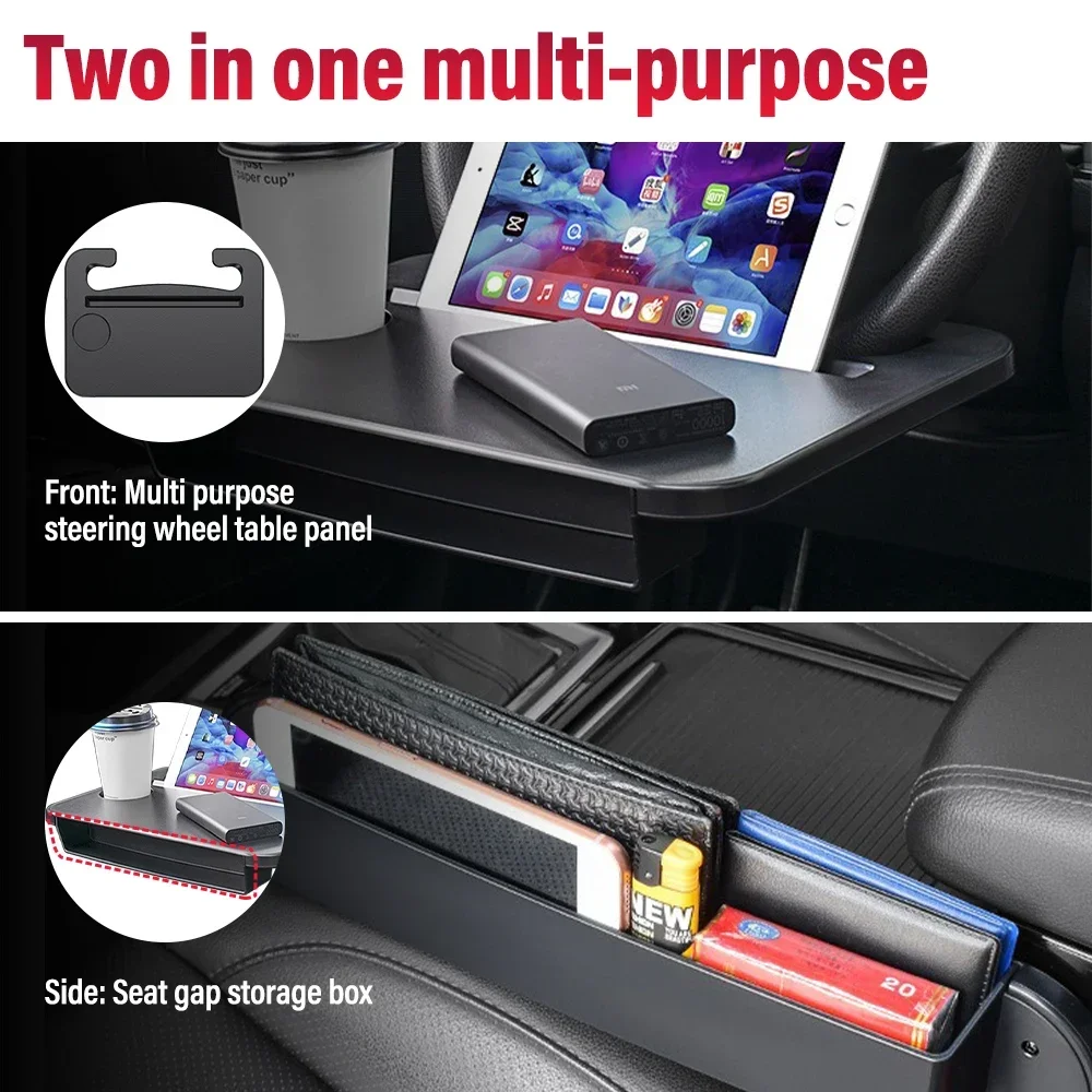 Multi-used Car Tray Laptop Des - Desk Setup Organization reseña y precio
