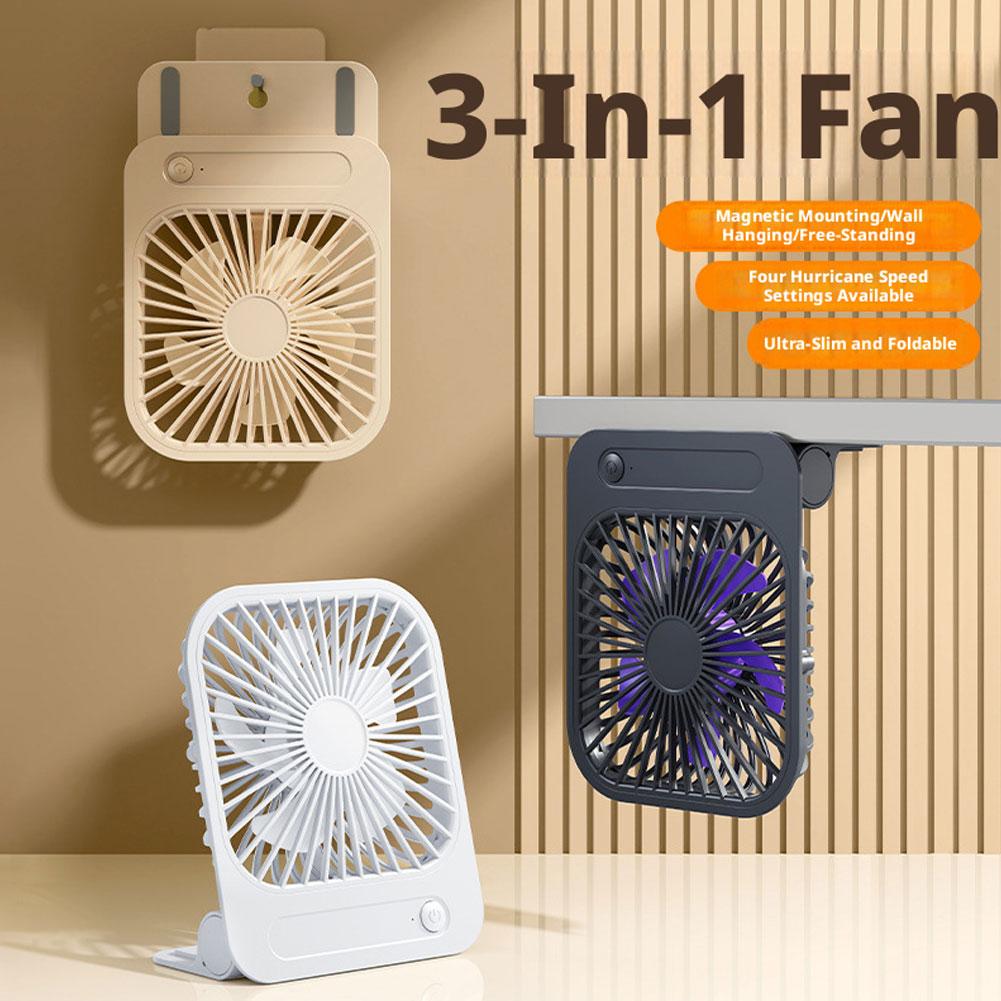 Ultra-thin Magnetic Cooling Fa - Desk Setup Desk reseña y precio