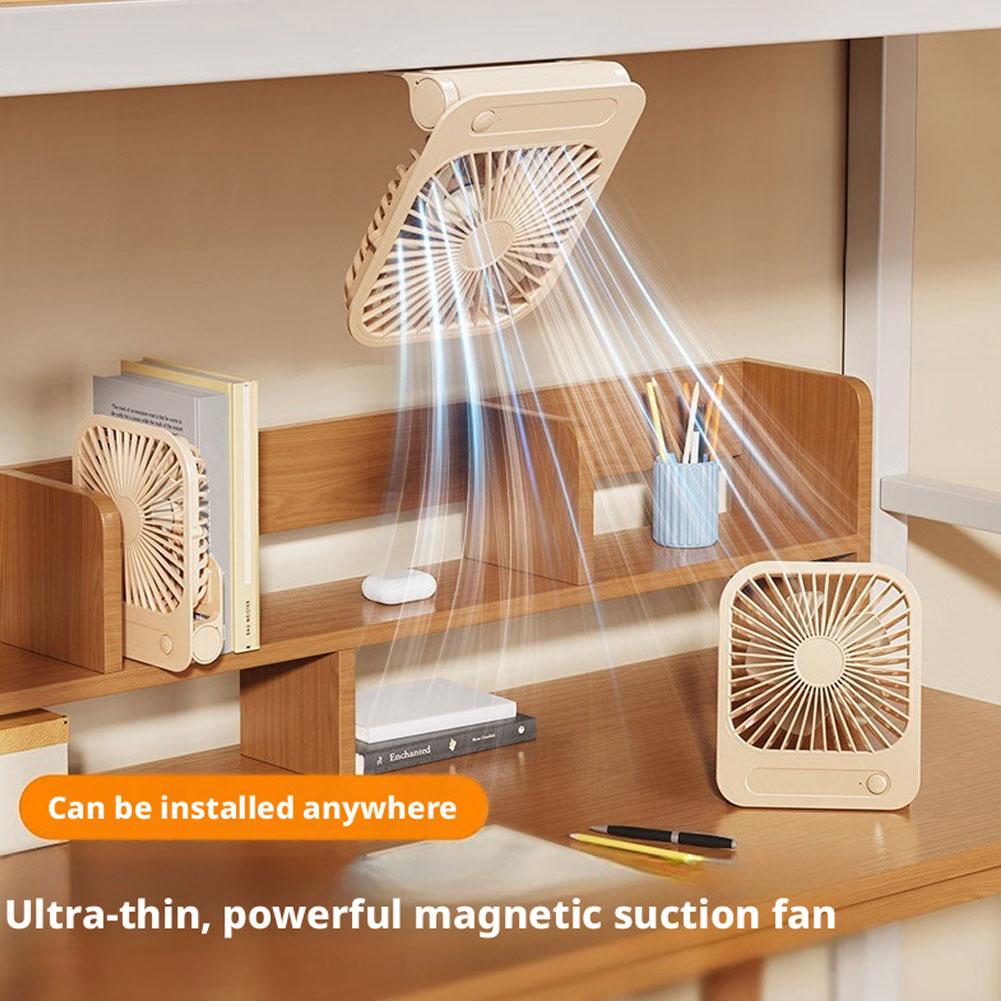 Ultra-thin Magnetic Cooling Fa - Desk Setup Desk reseña y precio