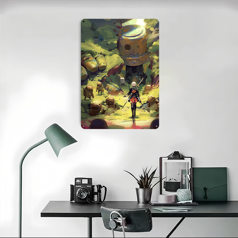 Nier Automata: 2B in Forest Me - Desk Setup Vintage reseña y precio