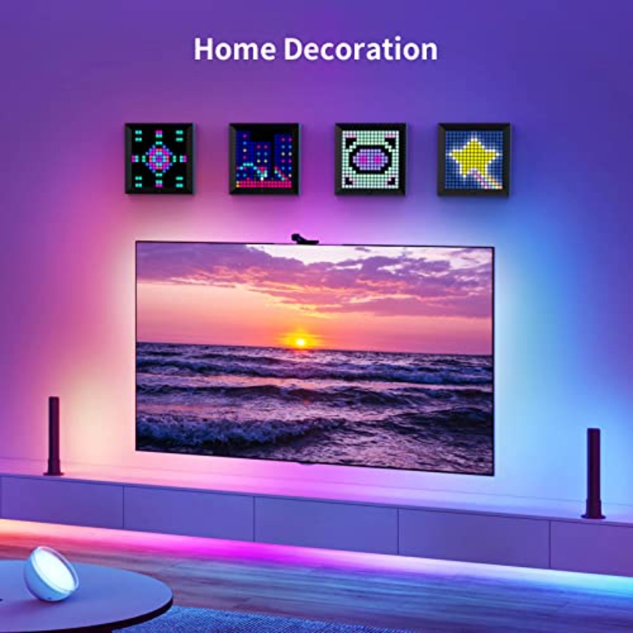 LED Light Pixel Display Panel  - Desk Setup Desk reseña y precio