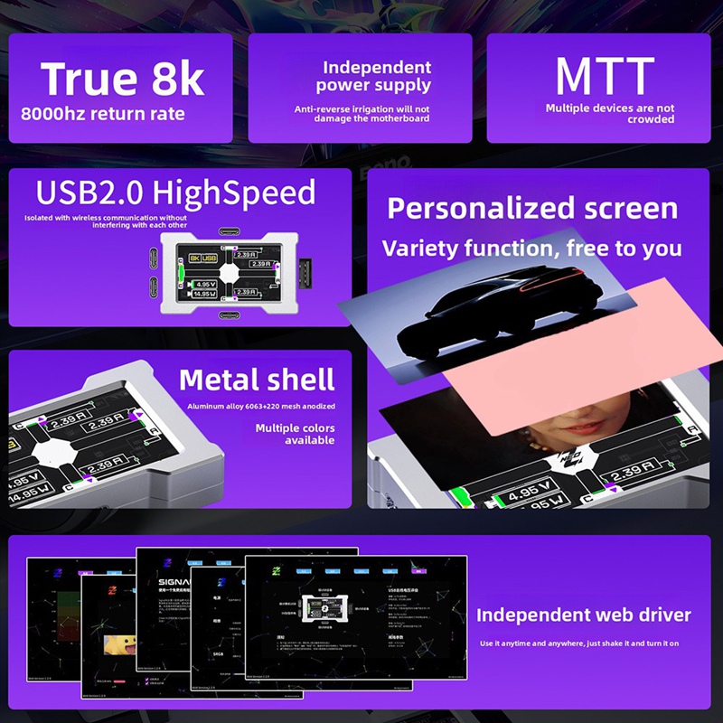 Gaming USB Hub - 2-to-3 Port,  - Desk Setup Usb Hub reseña y precio
