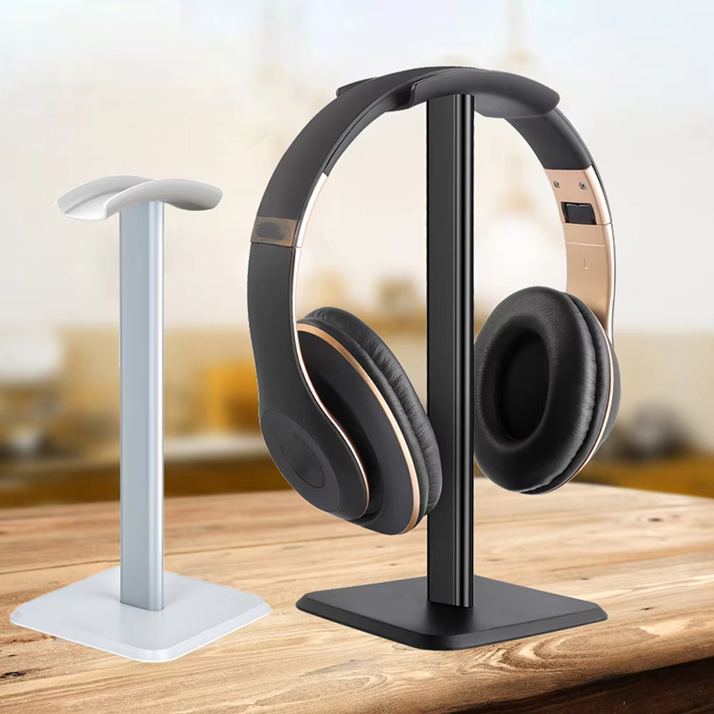 Plastic Desktop Headphone Stan - Headphone Hook Under reseña y precio