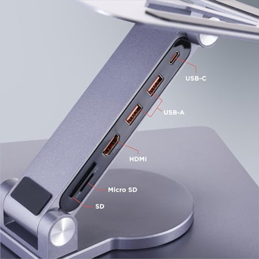 Desk setup laptop stand with a - Desk Setup Usb Hub reseña y precio