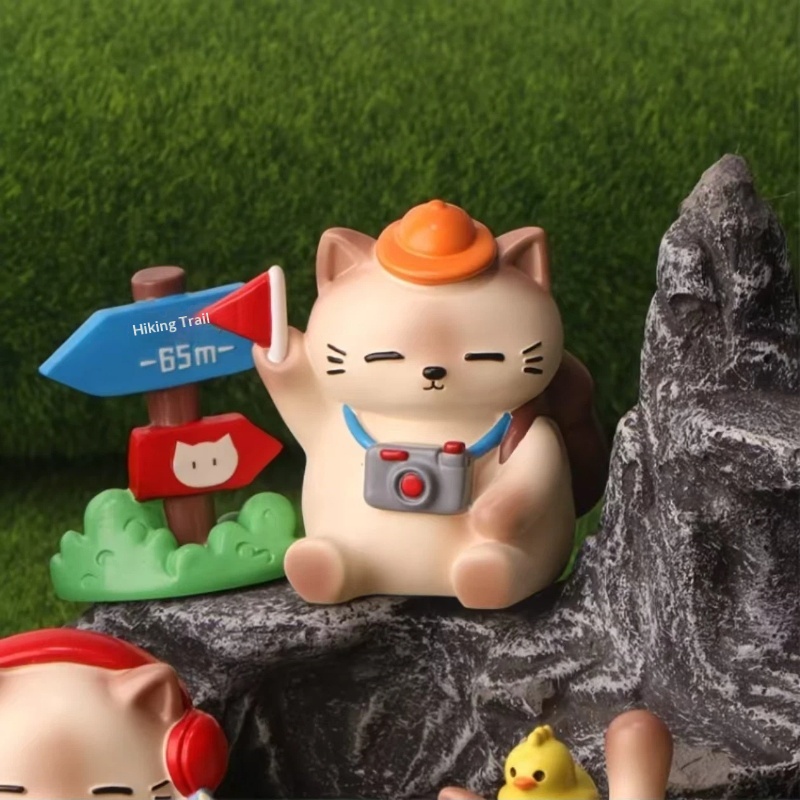 Cat Leisurely Life Blind Box C - Desk Setup Design reseña y precio