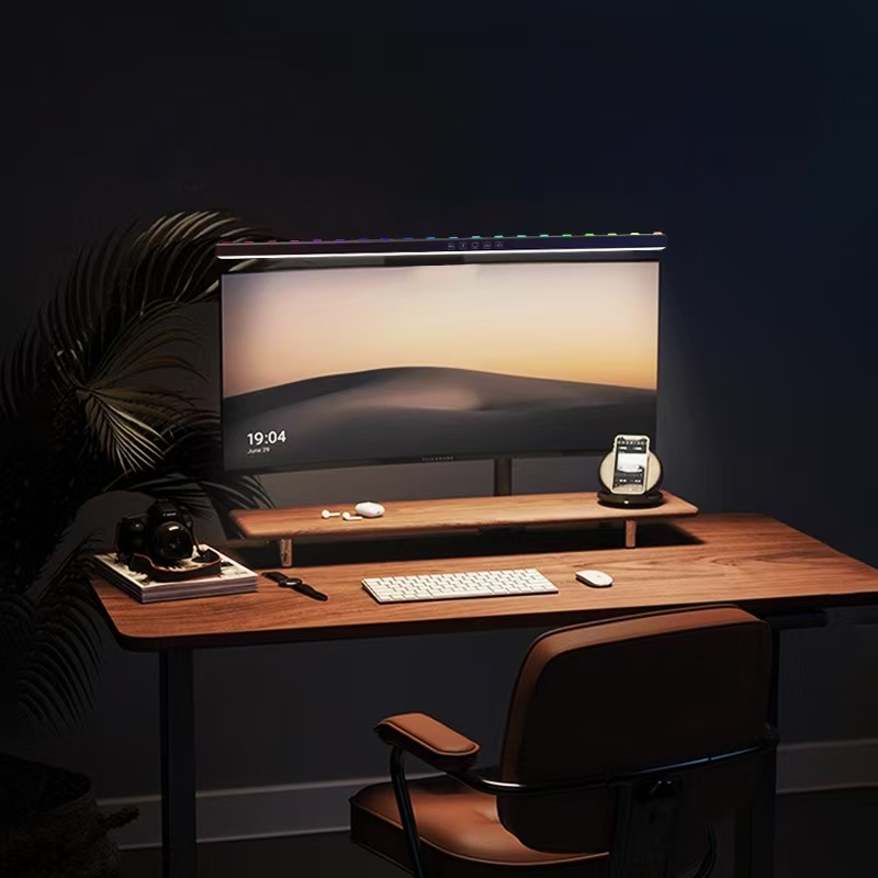 LED Monitor Light Hanging Desk - Desk Setup Desk reseña y precio