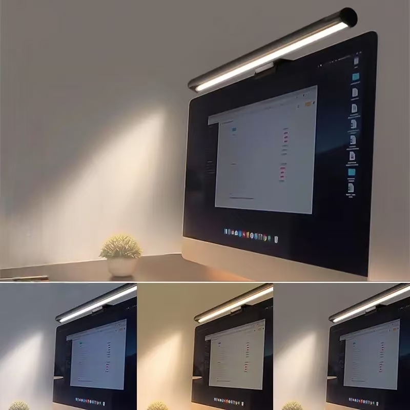 LED Monitor Light Hanging Desk - Desk Setup Desk reseña y precio