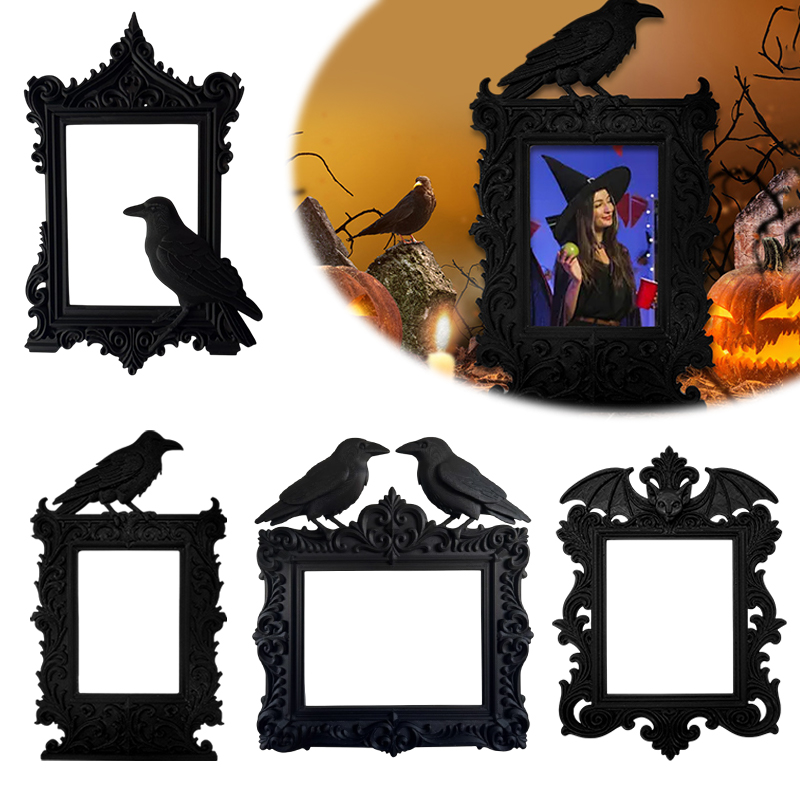 Decorations HaLLoween Crow Bat - Desk Setup Photo reseña y precio