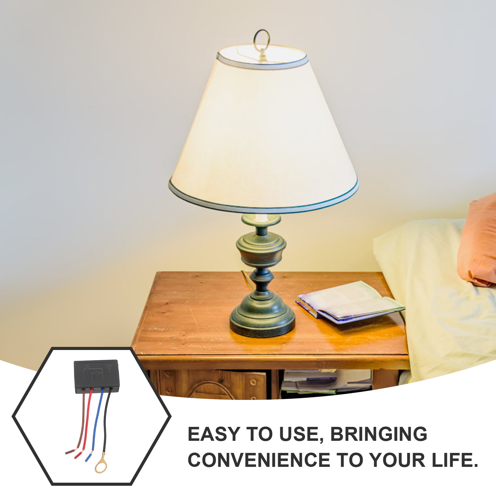 2Pcs Desk Lamp Touch Adapter A - Desk Setup Build reseña y precio