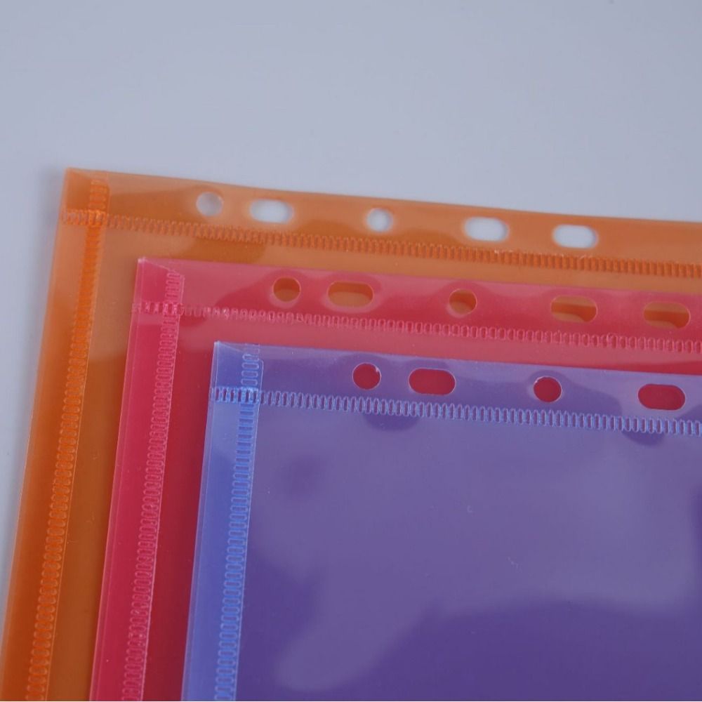A4 Colorful Transparent File F - Ring Binder Box reseña y precio