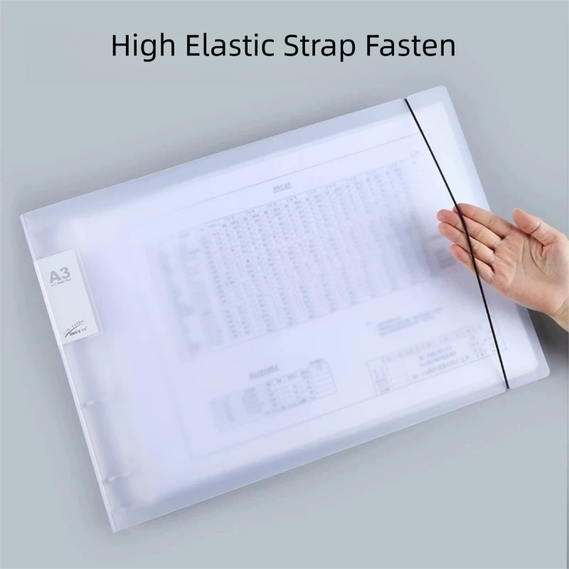 Clear File A3 Binder Portfolio - Ring Binder Box reseña y precio