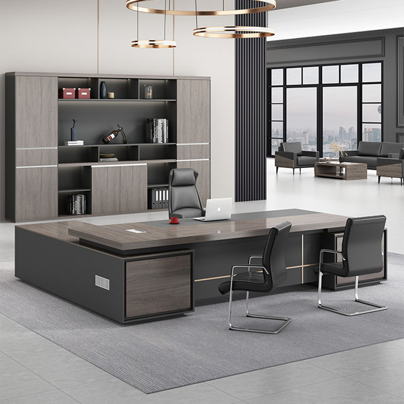 Desk Luxury Storage L Shaped E - Desk Setup For Office reseña y precio