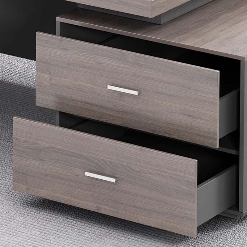 Desk Luxury Storage L Shaped E - Desk Setup For Office reseña y precio