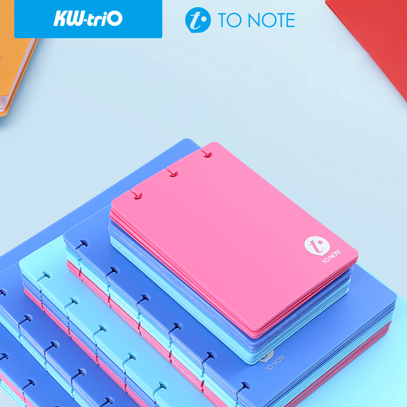 KW-TRIO Mushroom Hole Cover T- - Ring Binder Box reseña y precio