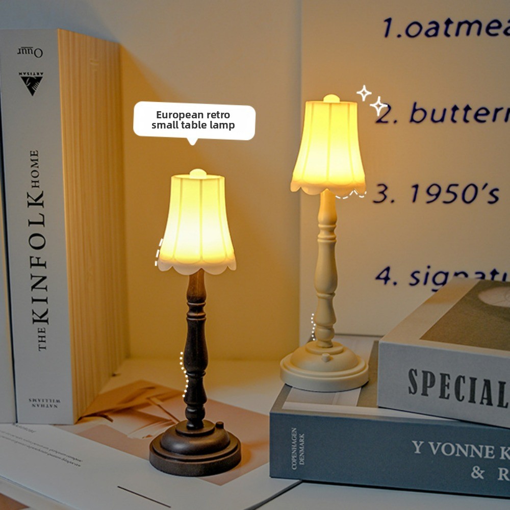 Vintage LED Night Light - Euro - Desk Setup Vintage reseña y precio