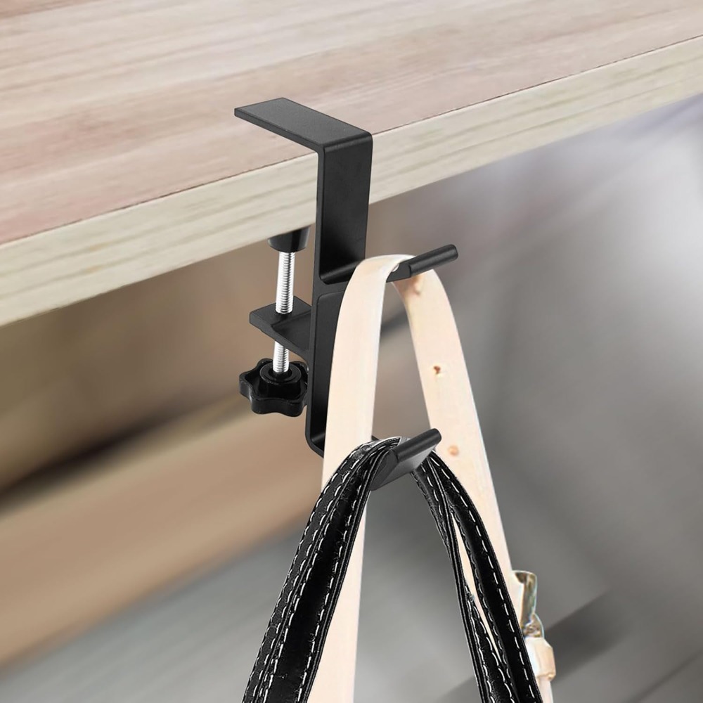 Desk Mount Bag Holder Hook Cla - Headphone Hook Under reseña y precio