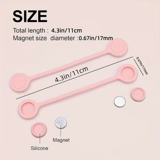 3pcs Magnetic charging cable o - Headphone Hook Under reseña y precio