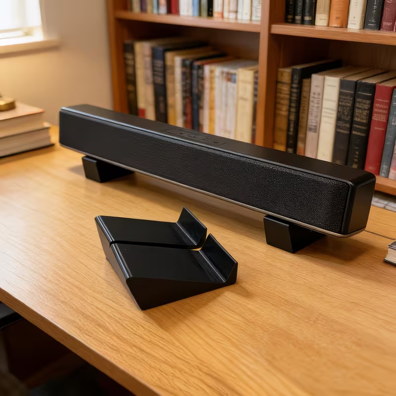 2pcs Universal SoundBar Stand  - Desk Setup Design reseña y precio
