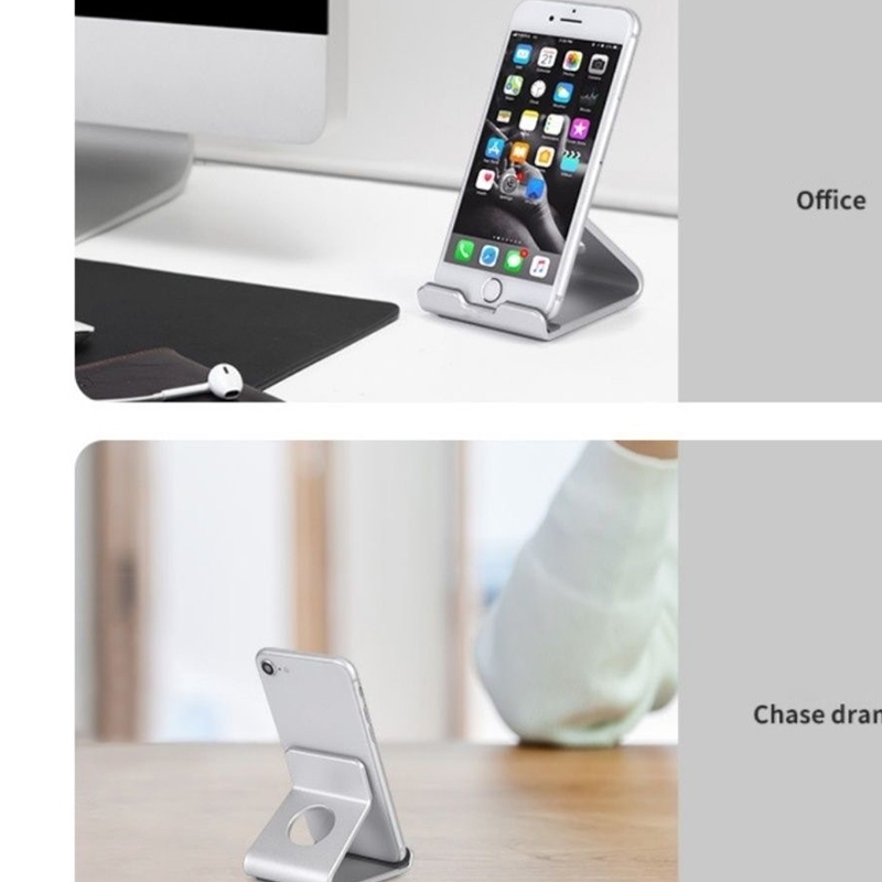 Metal Desktop Mobile Phone Sta - Desk Setup Organization reseña y precio