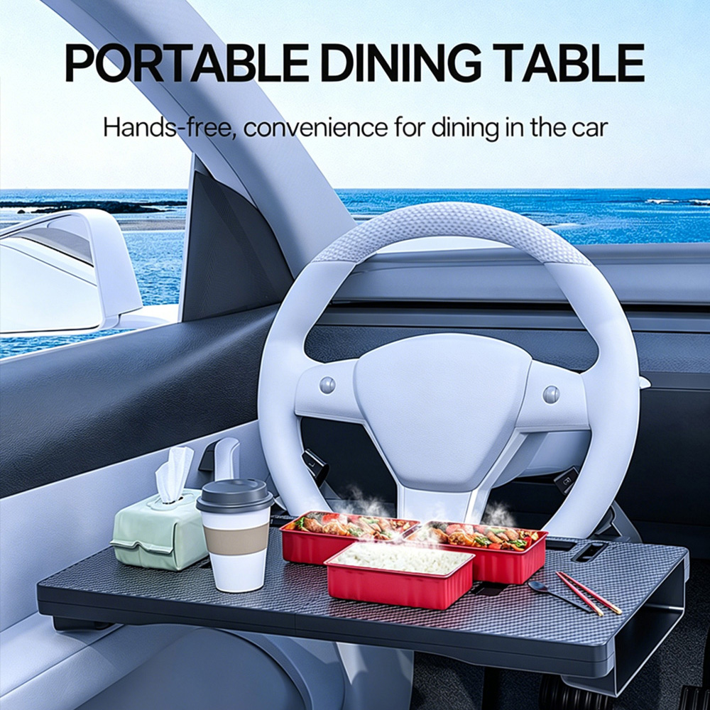 2-in-1 Foldable Car Steering W - Desk Setup Organization reseña y precio