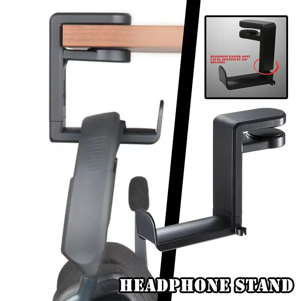 Rotatable Headphone Holder Uni - Headphone Hook Under reseña y precio