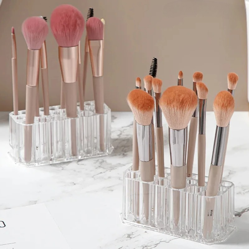 26 Holes Makeup Brush Holder M - Desk Setup Organization reseña y precio
