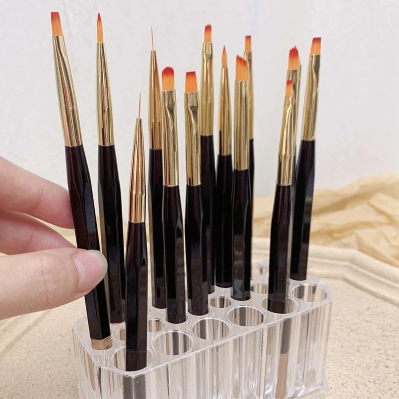 26 Holes Makeup Brush Holder M - Desk Setup Organization reseña y precio