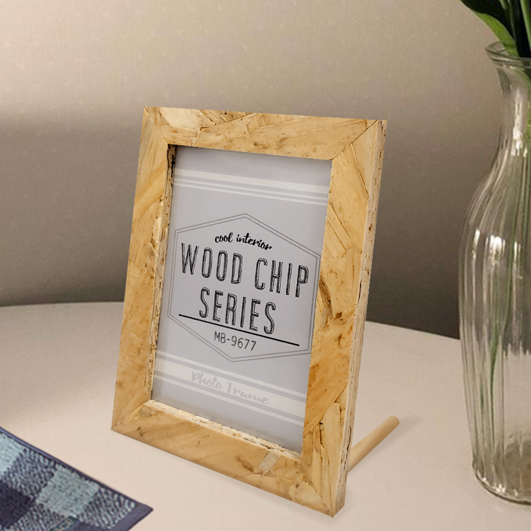 Wooden Picture frame Home Deco - Desk Setup Photo reseña y precio