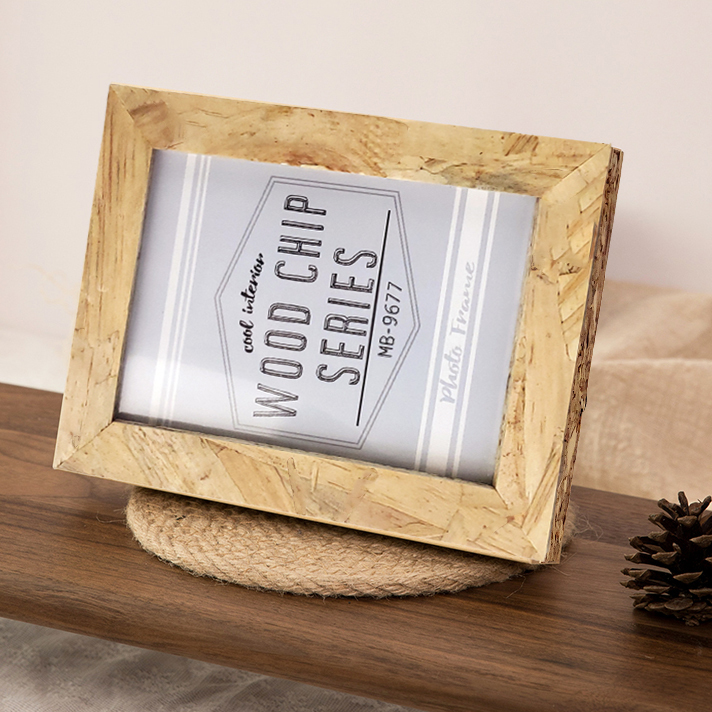 Wooden Picture frame Home Deco - Desk Setup Photo reseña y precio