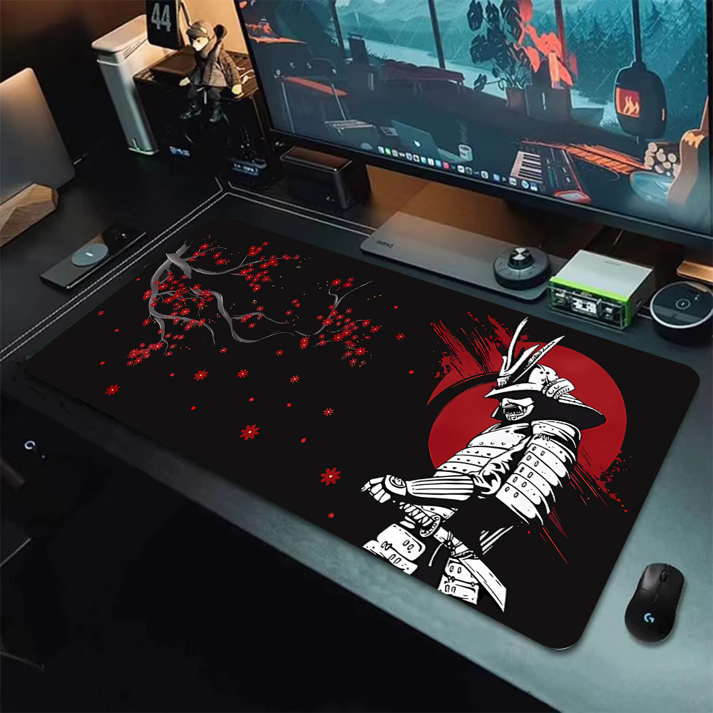 Mousepad Japanese Sakura Samur - Desk Setup For Office reseña y precio