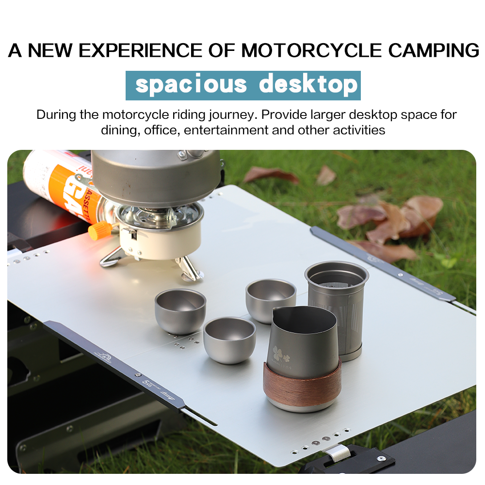 Motorcycle aluminum alloy fold - Desk Setup Design reseña y precio