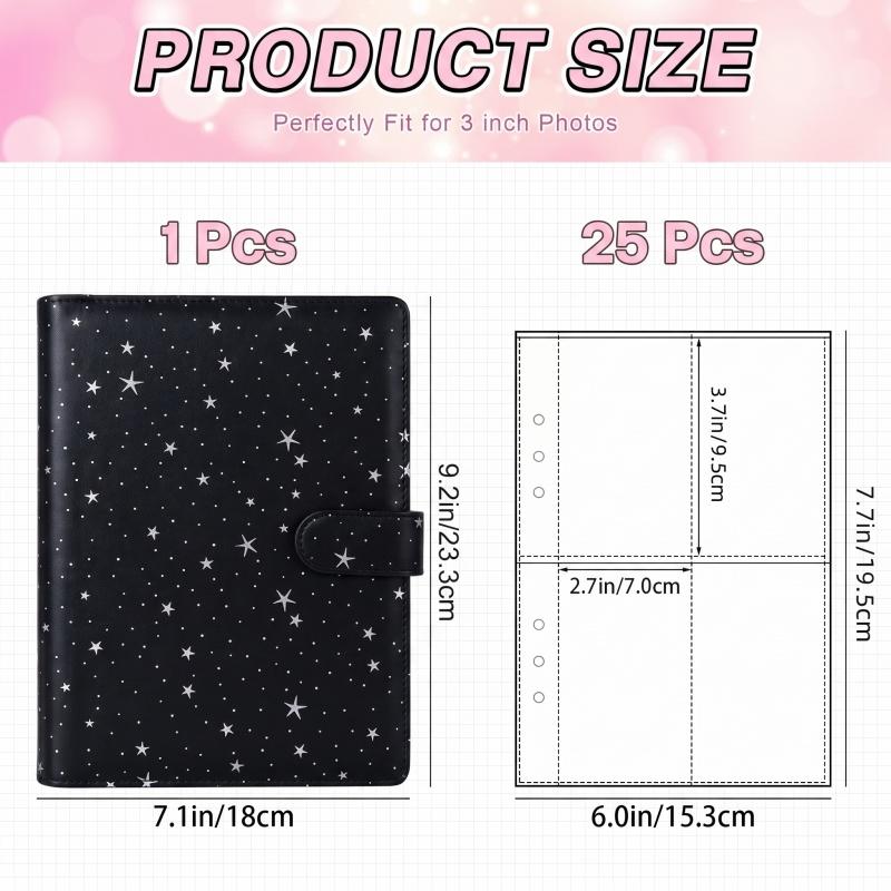 A5 6‑Ring Loose‑Leaf Photocard - Ring Binder Box reseña y precio