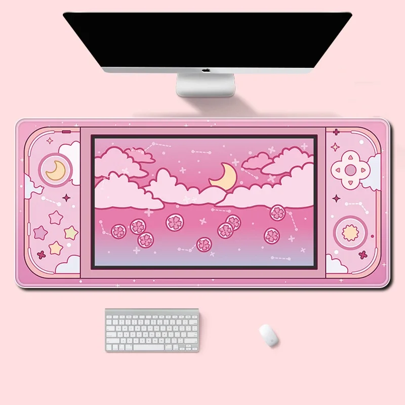 Moon and Stars Large Desk Mat  - Desk Setup For Office reseña y precio