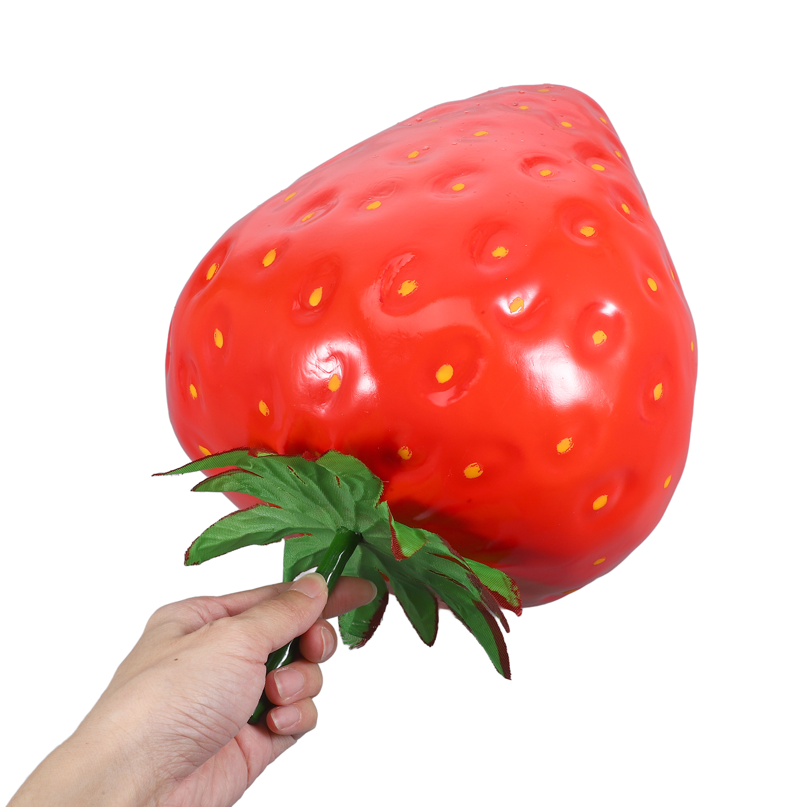 Extra Large Simulated Strawber - Desk Setup Photo reseña y precio