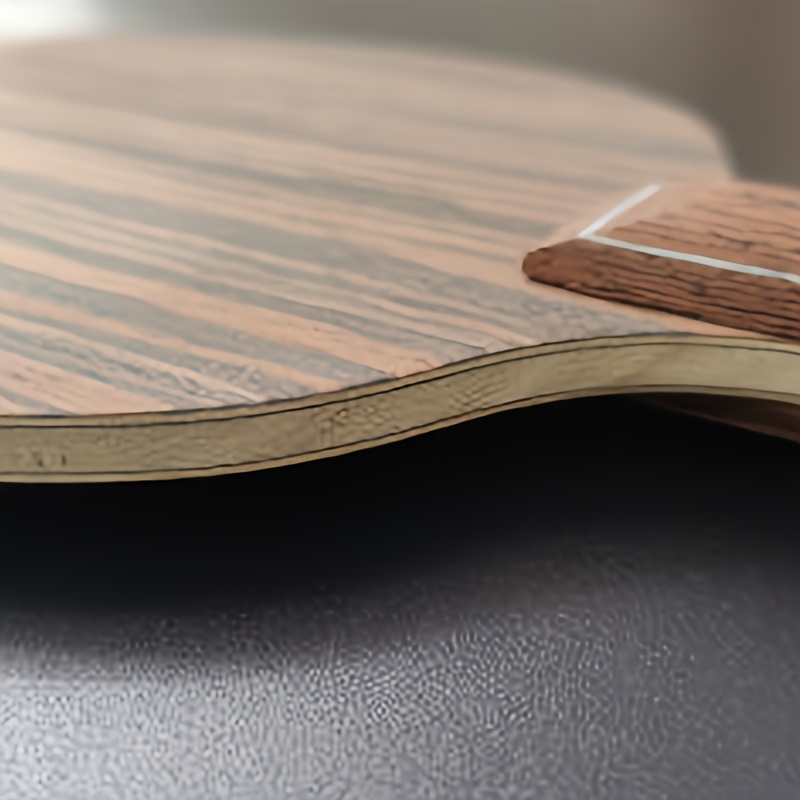 Ebony Table Tennis Racket Blad - Desk Setup Design reseña y precio