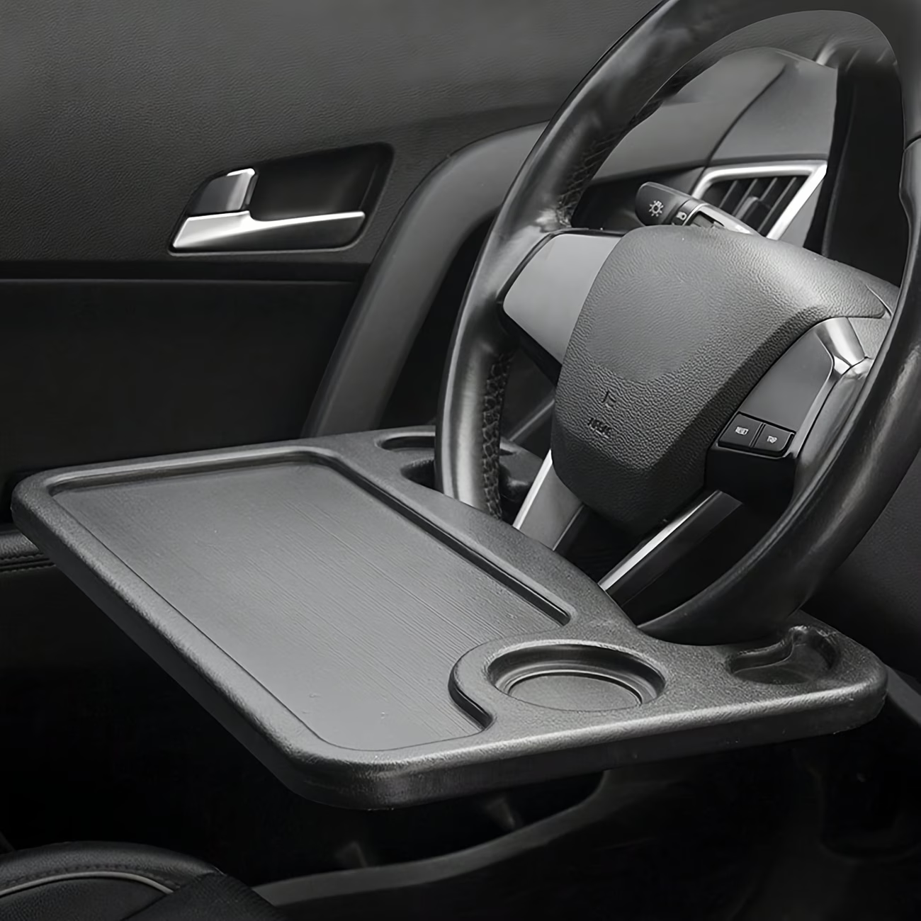 Car Steering Wheel Table Unive - Desk Setup Desk reseña y precio