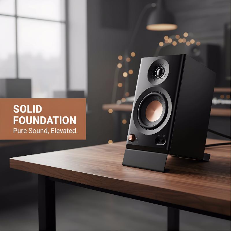 MR5BT Desktop Speaker Bracket, - Desk Setup Design reseña y precio