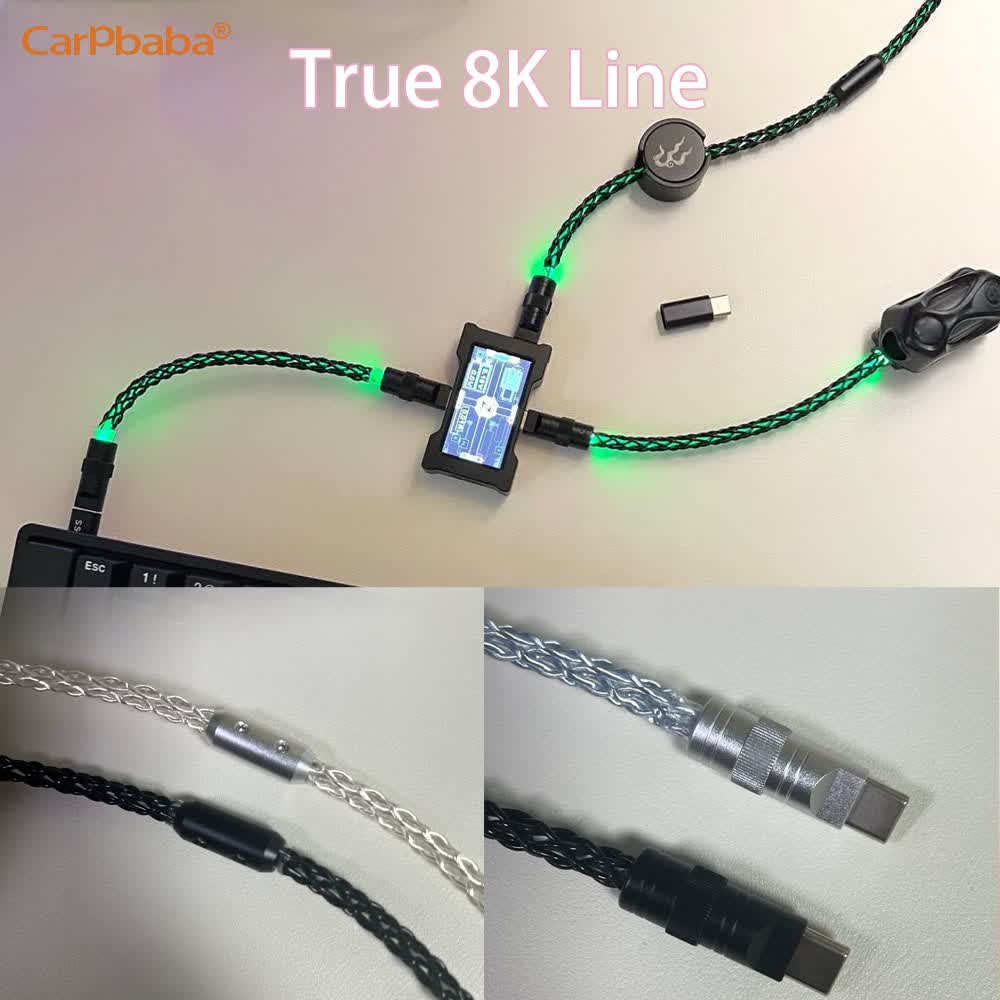 K4HM6 8K Gaming Line TypeC-Typ - Desk Setup Usb Hub reseña y precio