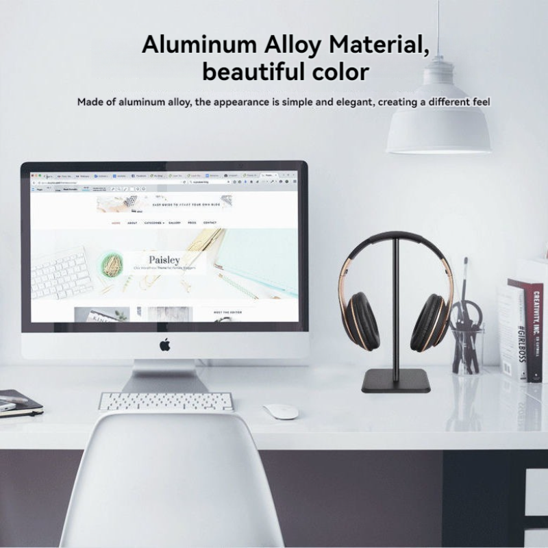 Universal Headphone Stand Alum - Headphone Hook Under reseña y precio